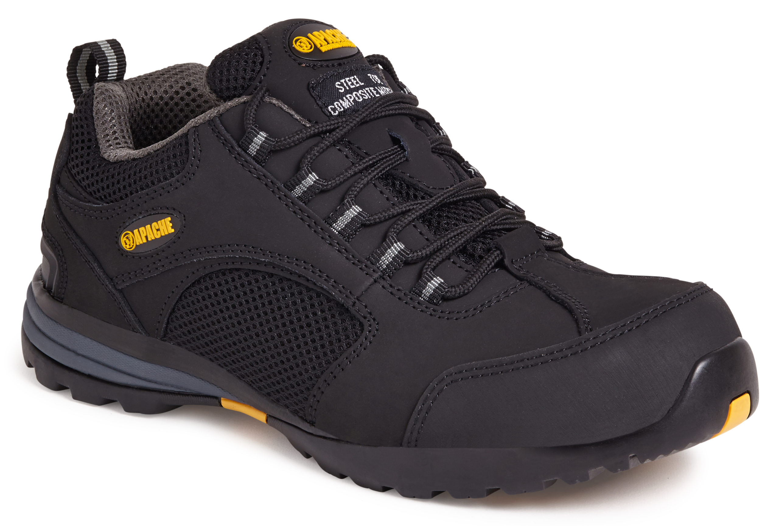 Apache Black Safety Trainer Ap318 Westpoint Distributors Scotland Ltd